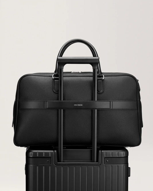 Sac voyage cuir grainé - vue de face