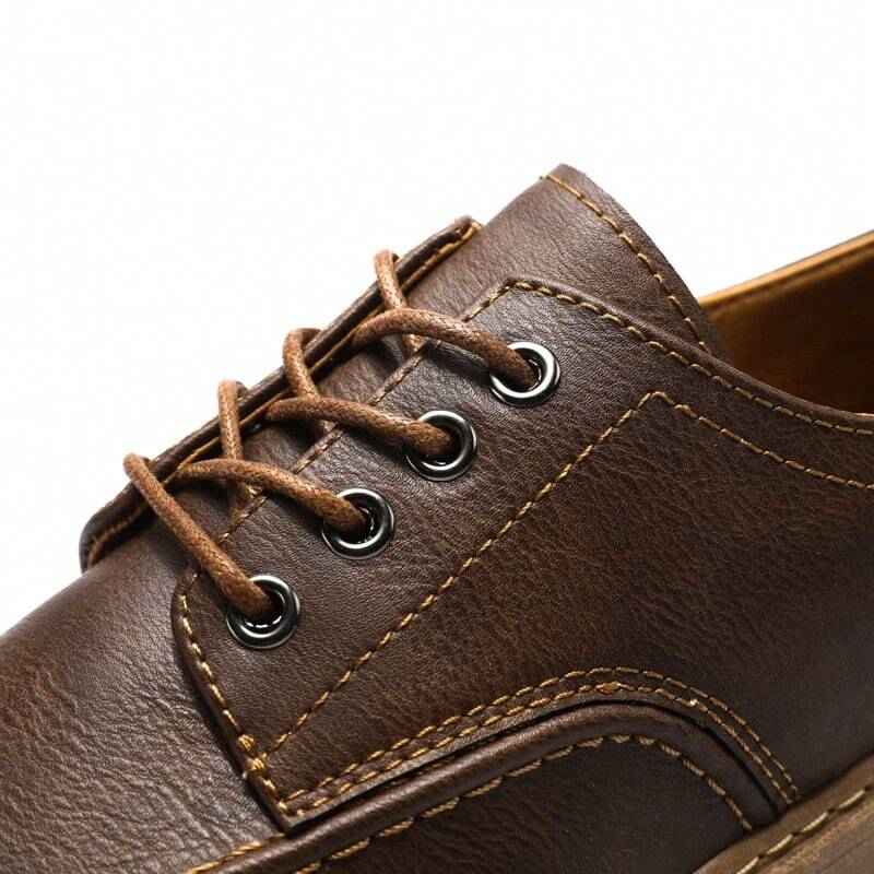 Chaussures Derby en Cuir, Classe Exécutive – Élégance Redéfinie